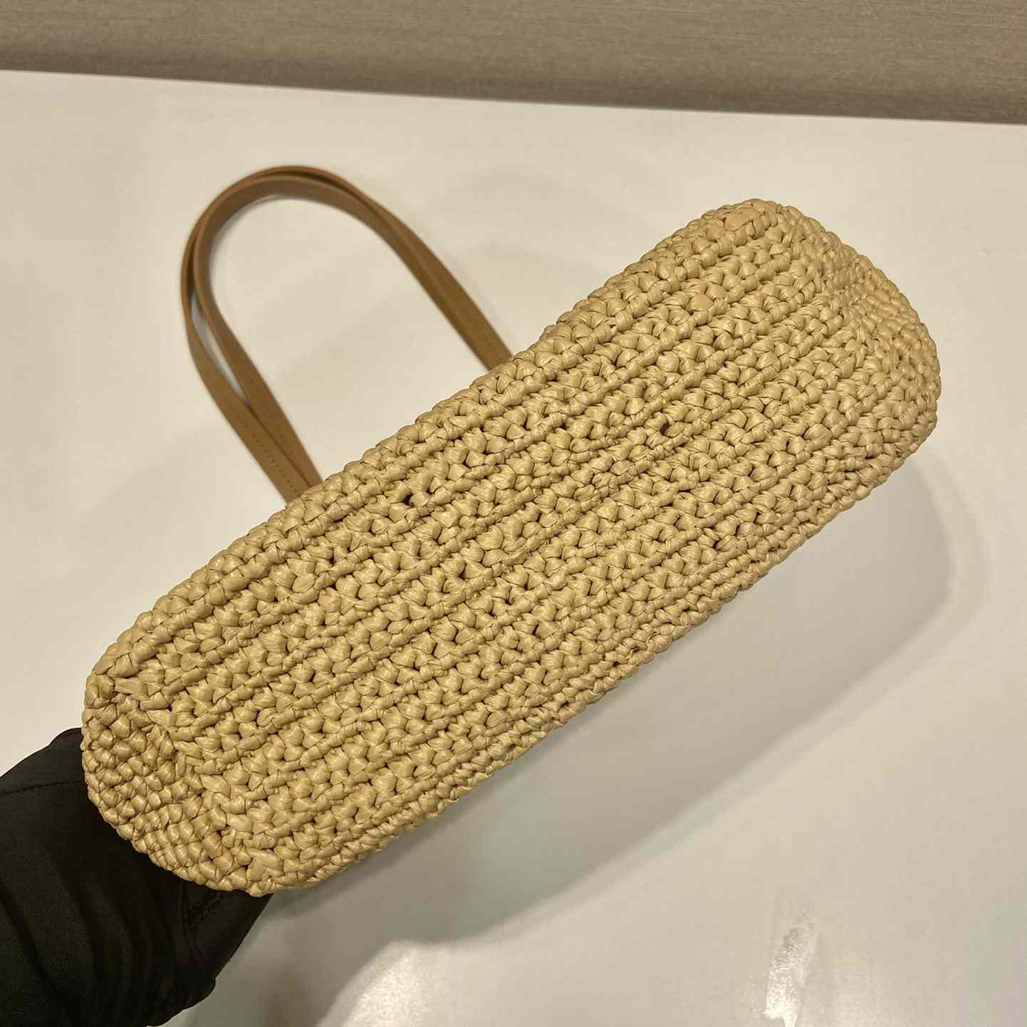 Prada Raffia Tote Bag - DopestKickz