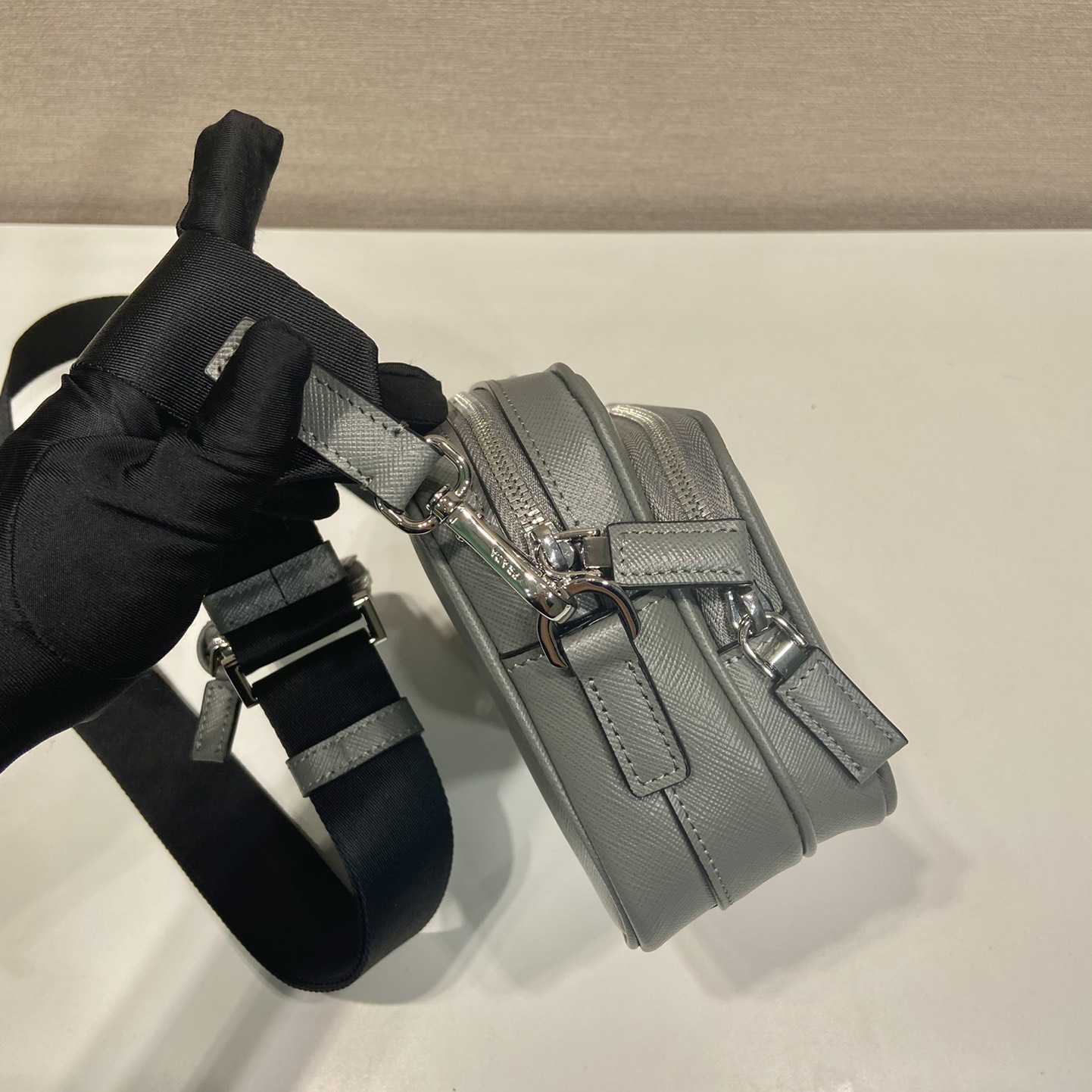 Prada Saffiano Leather Shoulder Bag - DopestKickz