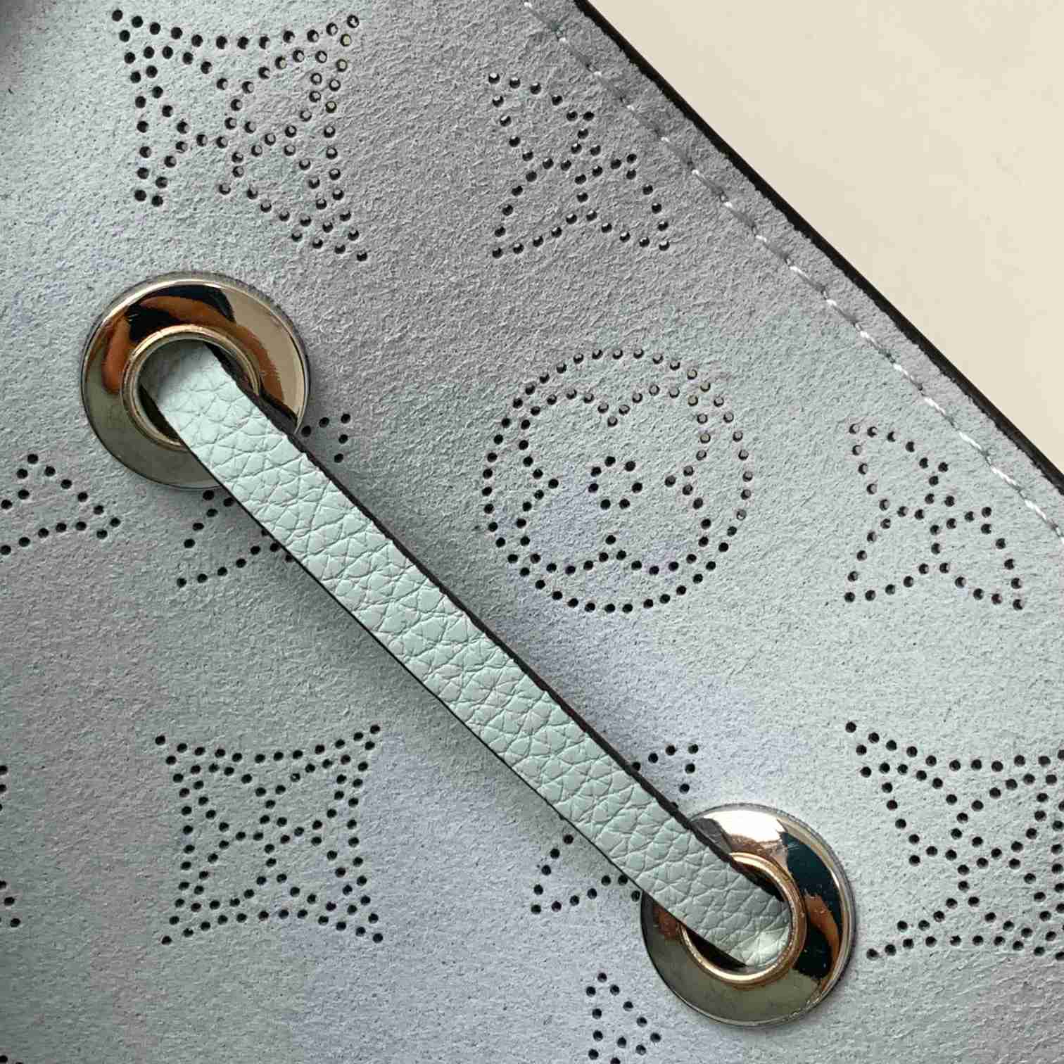 Louis Vuitton Bella Blue Denim Mahina  (19 x 22 x 14cm)    M22198 - DopestKickz