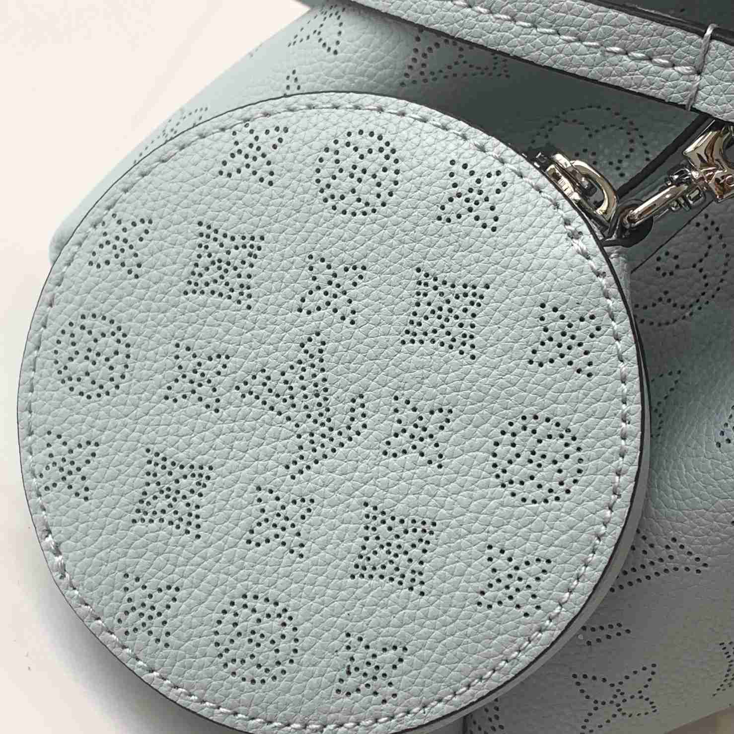 Louis Vuitton Bella Blue Denim Mahina  (19 x 22 x 14cm)    M22198 - DopestKickz