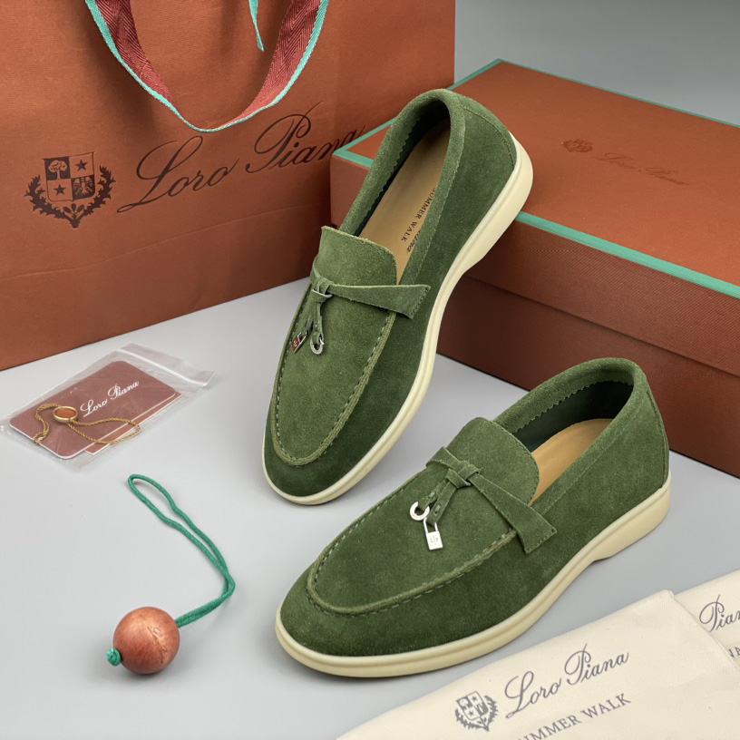 Loro Piana Women's Summer Walk Loafers - DopestKickz