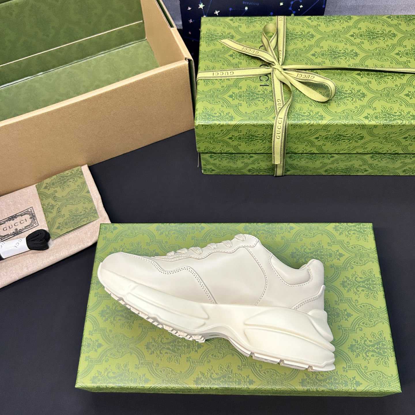 Gucci Interlocking G Rhyton Sneaker (upon uk size) - DopestKickz