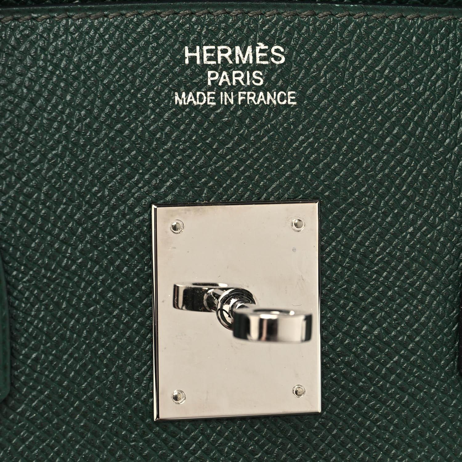 Hermes Epsom Birkin 35 Vert Anglais  35cm - DopestKickz