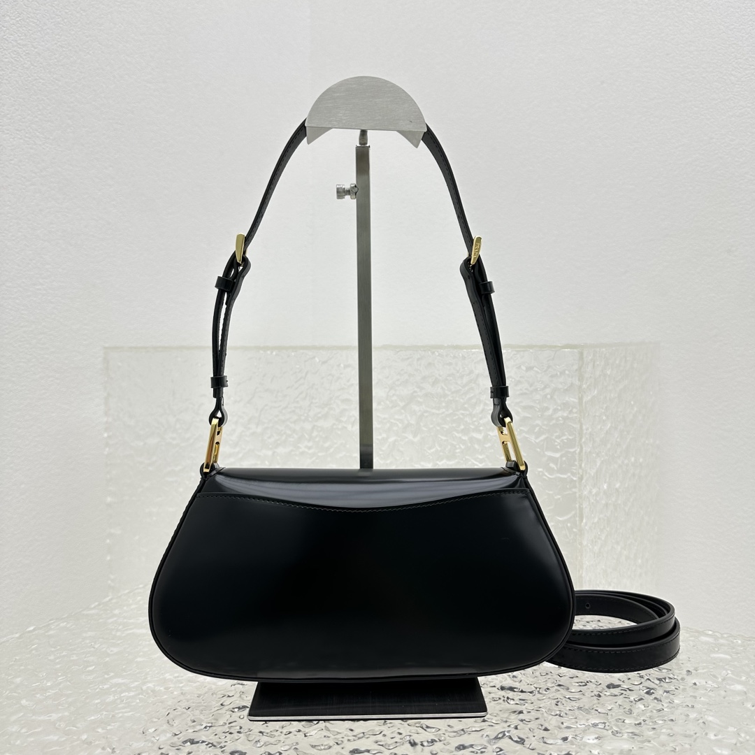 Prada Brushed Leather Shoulder Bag - DopestKickz