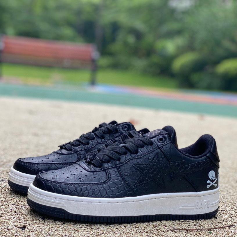 Neighborhood x A Bathing Ape Sta Sneaker    1J23-191-901 - DopestKickz