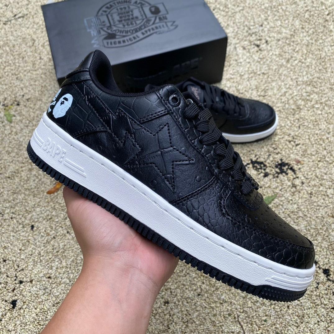 Neighborhood x A Bathing Ape Sta Sneaker    1J23-191-901 - DopestKickz