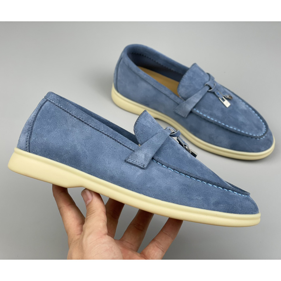 Loro Piana Women's Summer Walk Loafers - DopestKickz