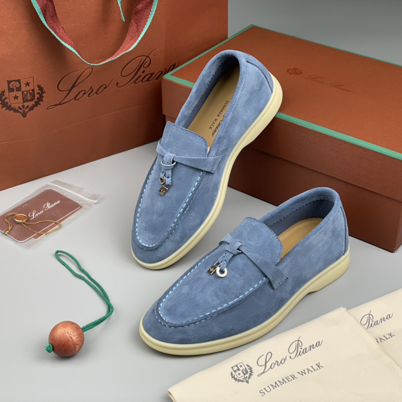 Loro Piana Women's Summer Walk Loafers - DopestKickz