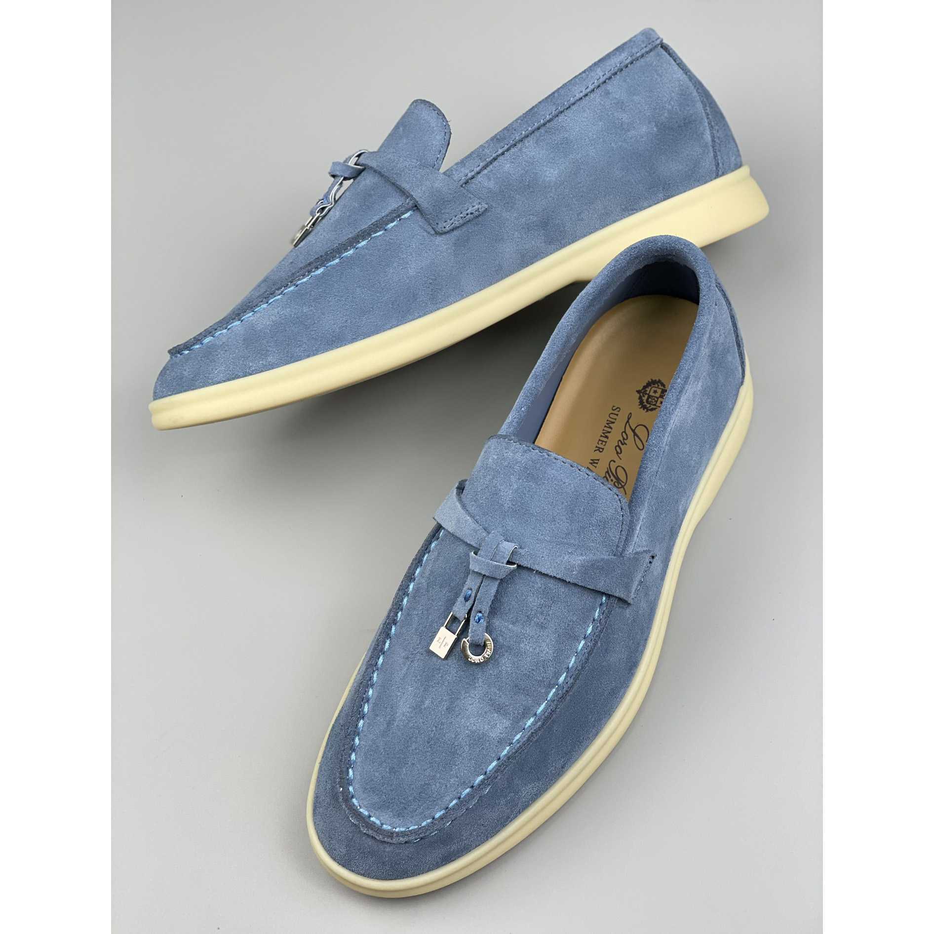 Loro Piana Women's Summer Walk Loafers - DopestKickz