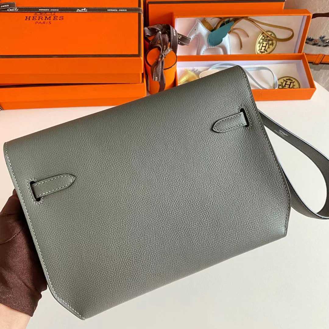 Hermes Kelly Dépêches Leather Bag (25-19-5cm) - DopestKickz