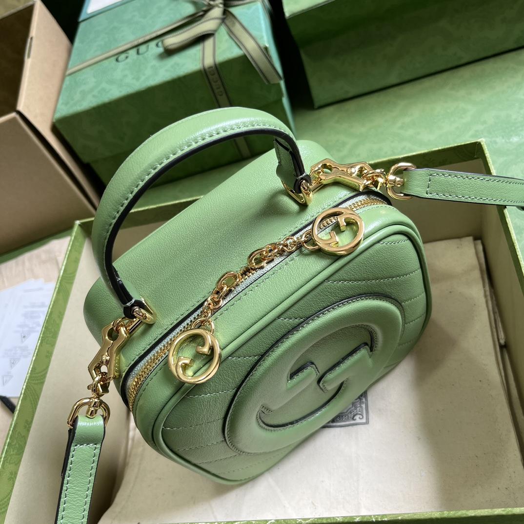 Gucci Blondie Top Handle Bag (17-15-9cm) - DopestKickz
