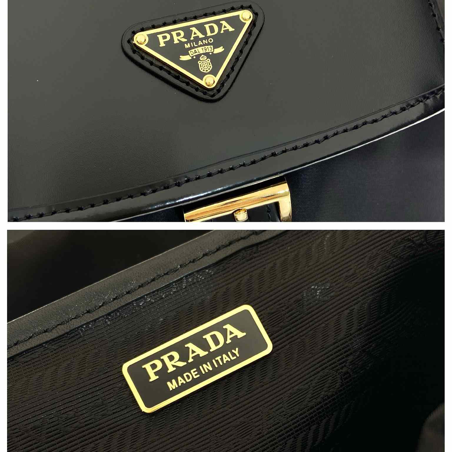 Prada Re-Nylon And Brushed Leather Backpack - DopestKickz