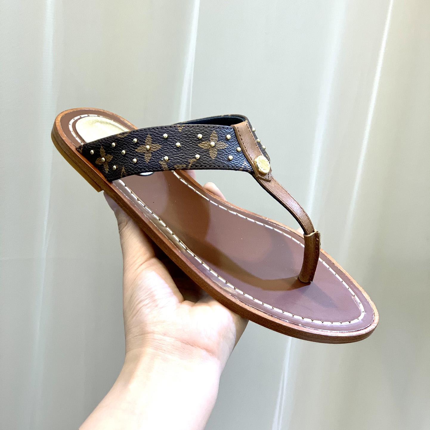 Louis Vuitton Sunny Flat Thong   1AB37T - DopestKickz