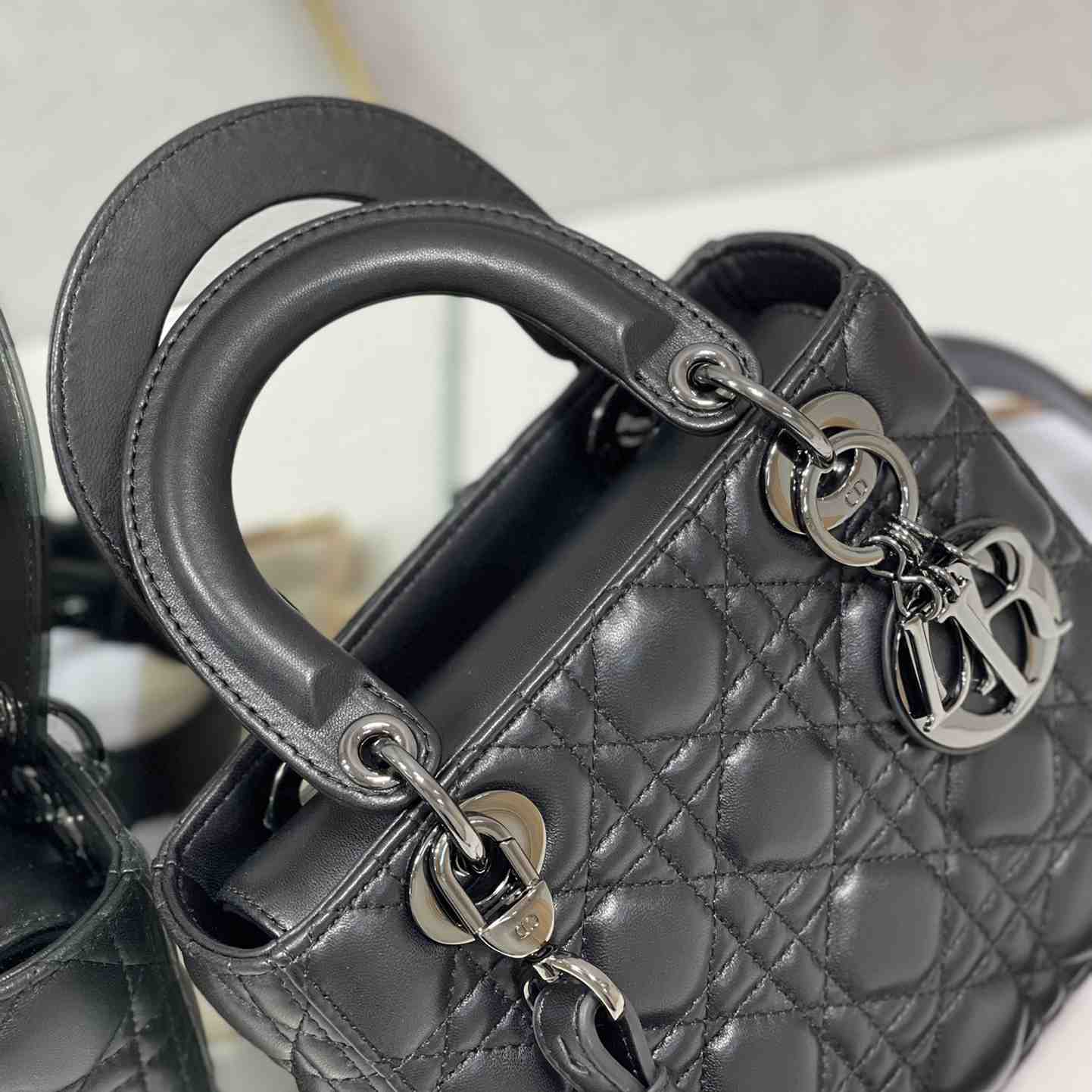 Dior Lady Dior Bag   20cm - DopestKickz