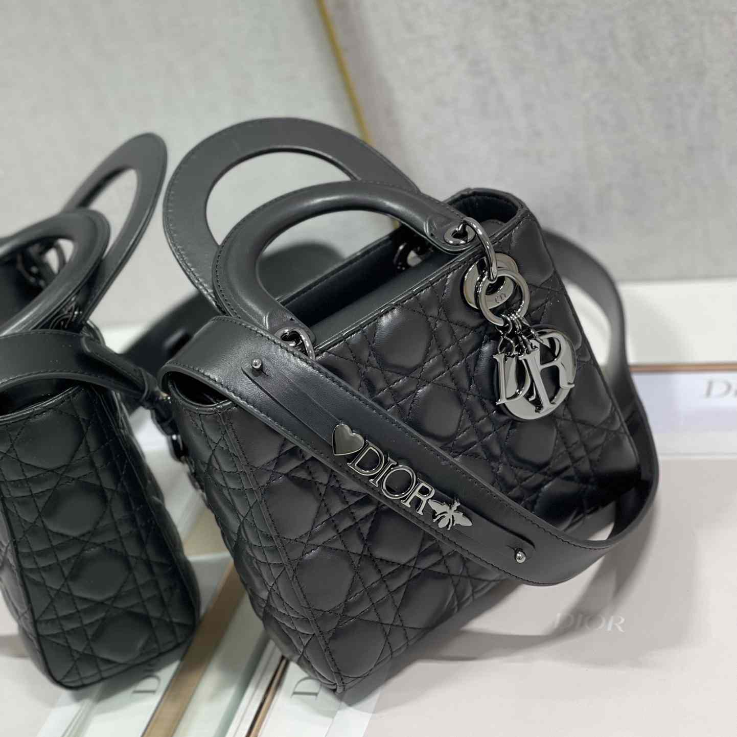Dior Lady Dior Bag   20cm - DopestKickz