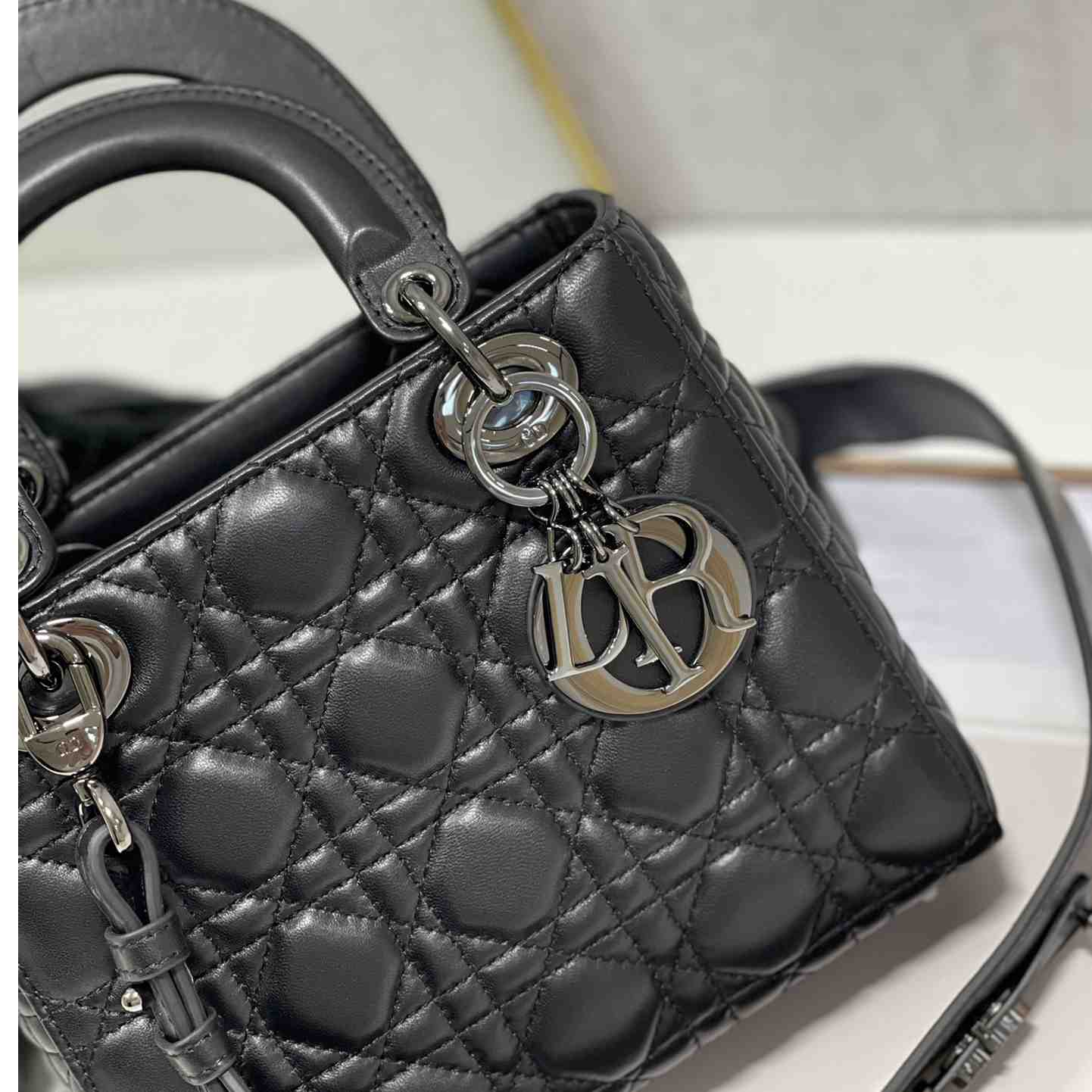 Dior Lady Dior Bag   20cm - DopestKickz