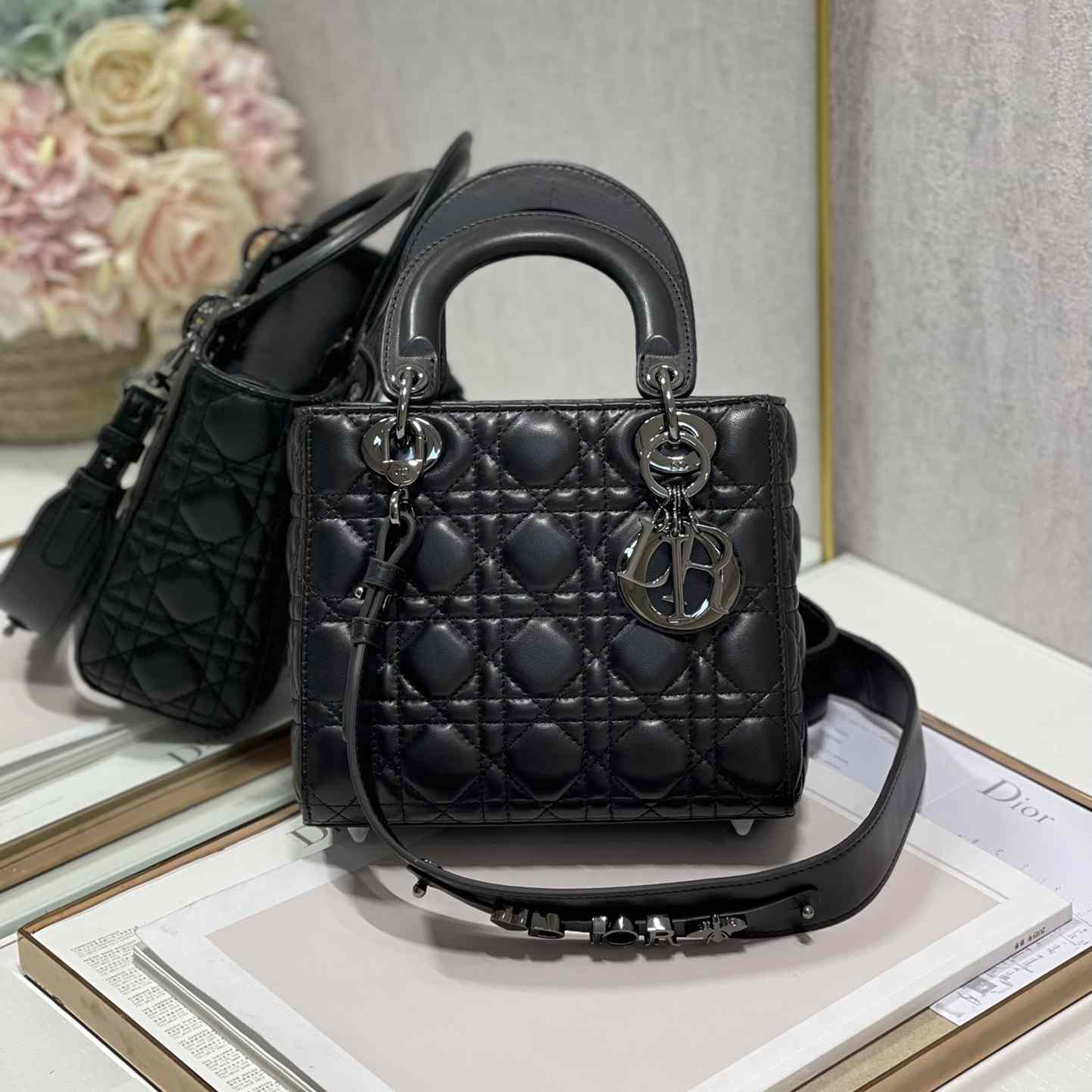 Dior Lady Dior Bag   20cm - DopestKickz
