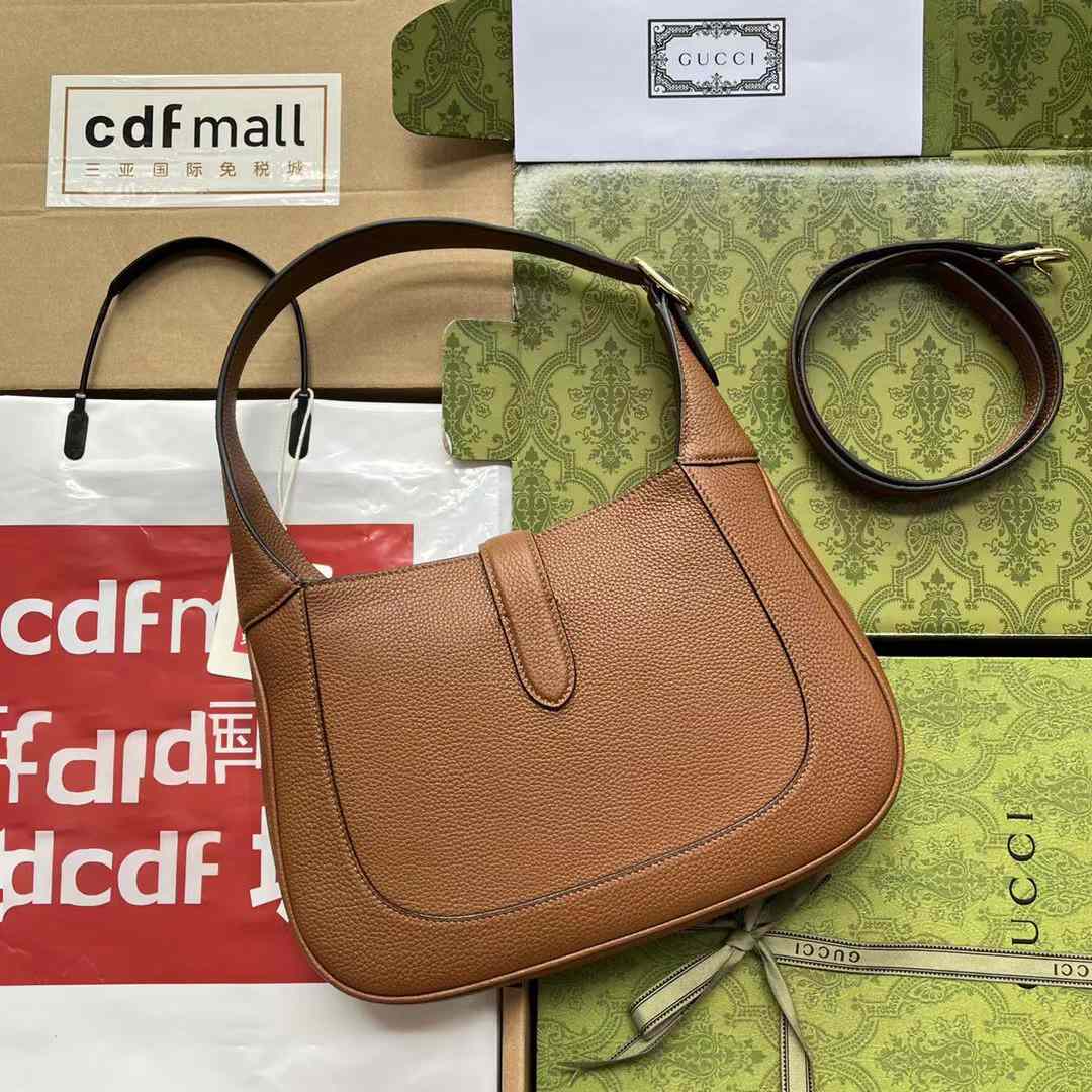 Gucci Jackie 1961 Small Natural Grain Bag(27.5-19-4.5cm) - DopestKickz