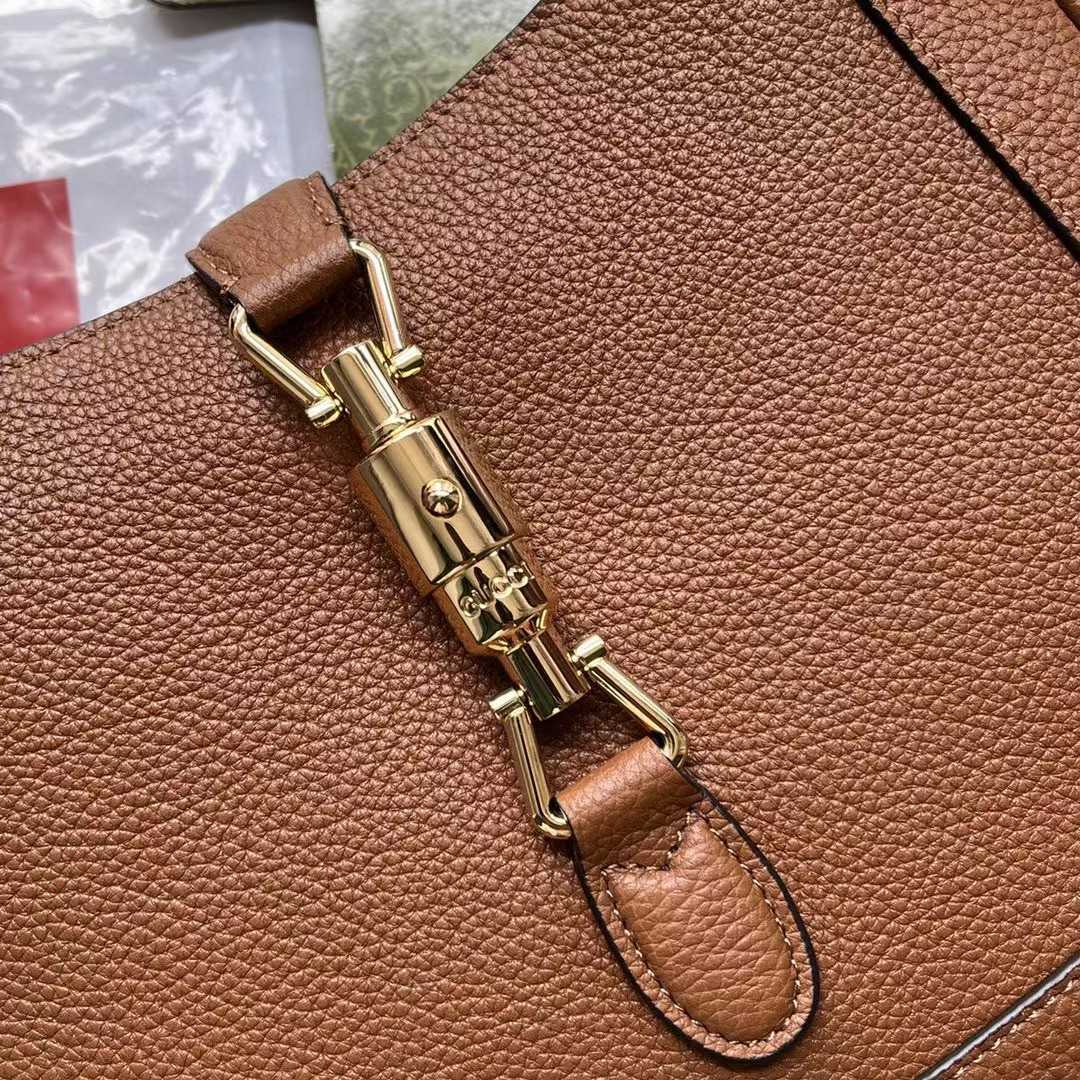 Gucci Jackie 1961 Small Natural Grain Bag(27.5-19-4.5cm) - DopestKickz