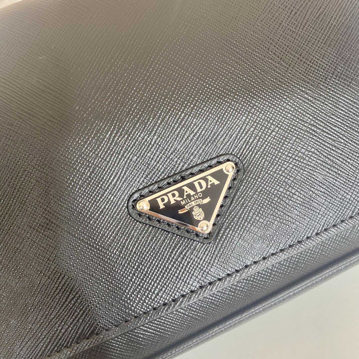 Prada Saffiano Leather Shoulder Bag - DopestKickz