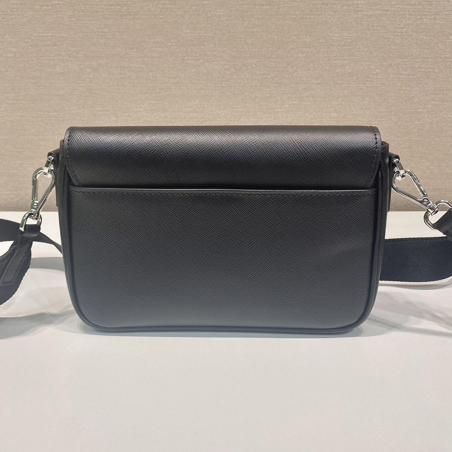 Prada Saffiano Leather Shoulder Bag - DopestKickz