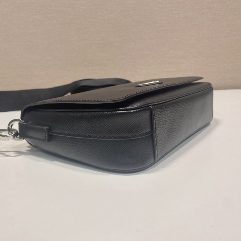 Prada Saffiano Leather Shoulder Bag - DopestKickz