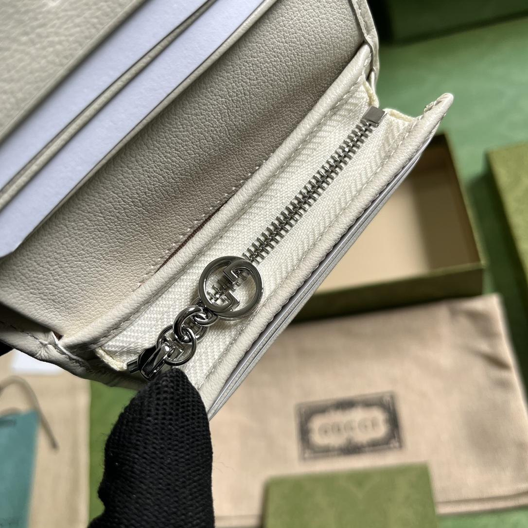 Gucci Blondie Card Case Wallet (8.5x 11x 3cm) - DopestKickz