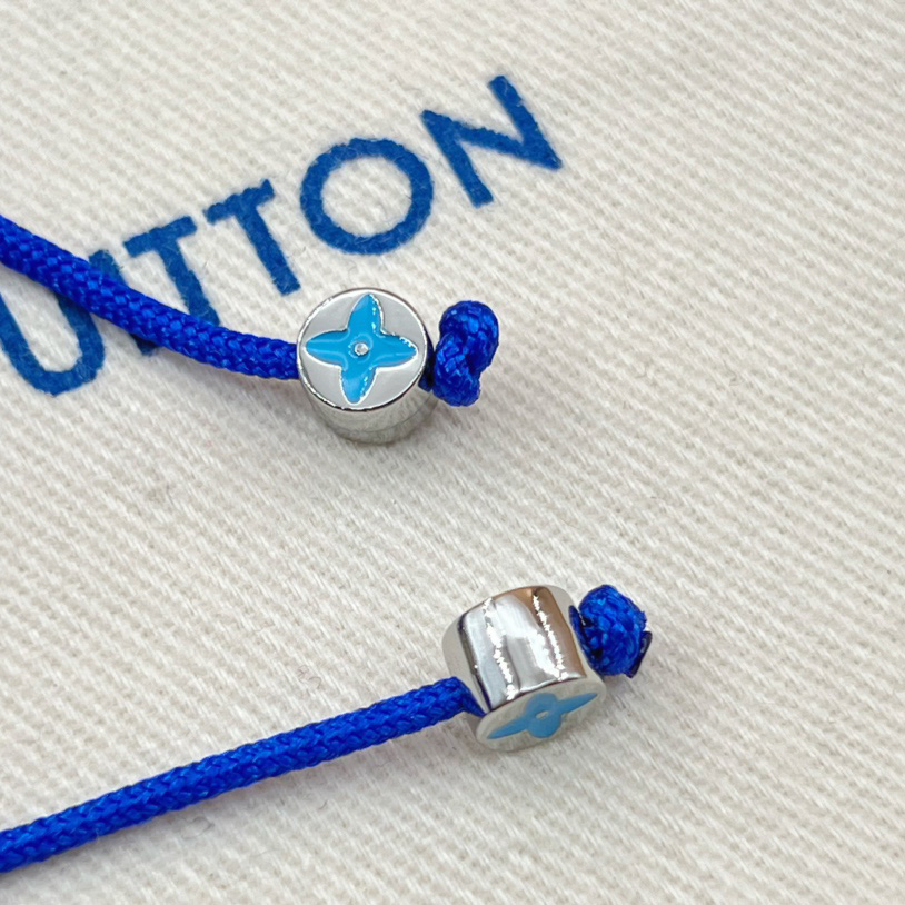 Louis Vuitton Monogram Colors Braided Bracelet   M1002A - DopestKickz