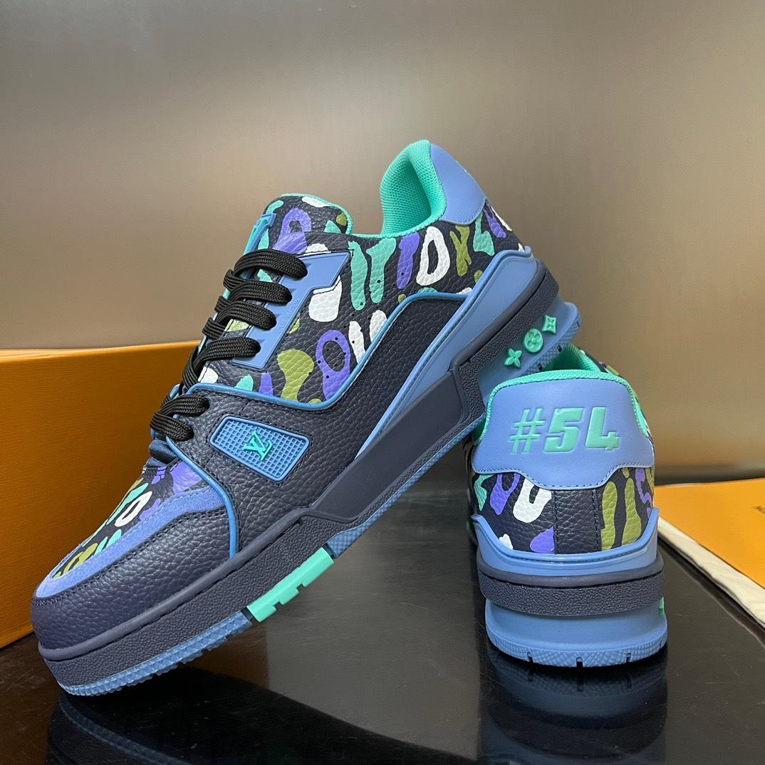 Louis Vuitton LV Trainer Sneaker   1AARXS - DopestKickz