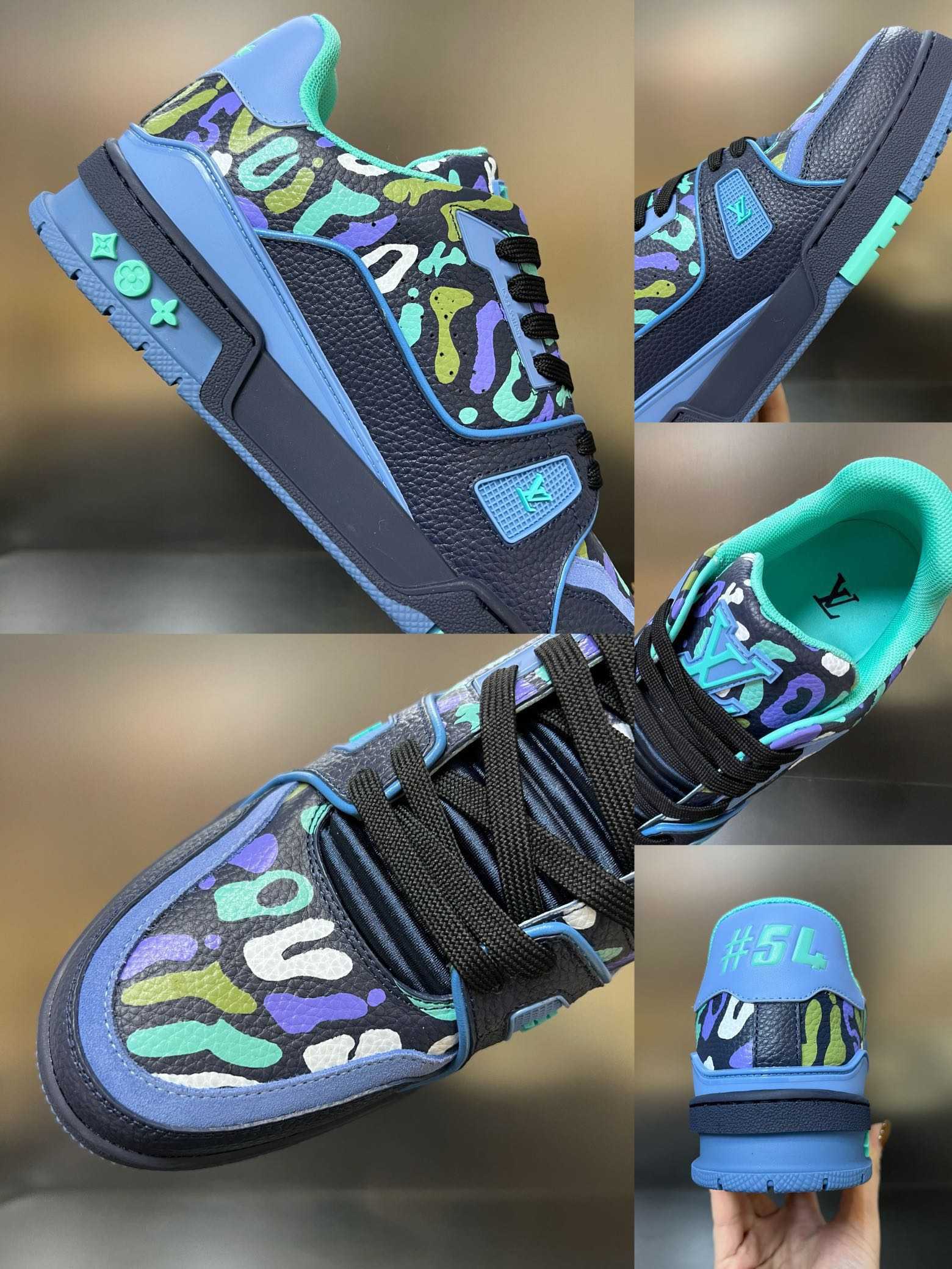 Louis Vuitton LV Trainer Sneaker   1AARXS - DopestKickz