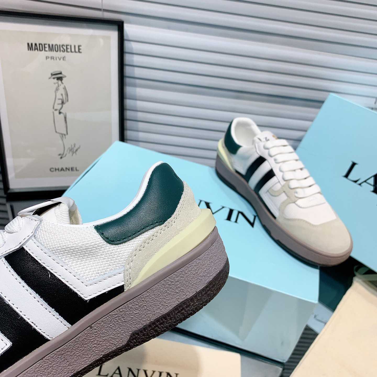 Lanvin Clay Low-Top Sneakers - DopestKickz