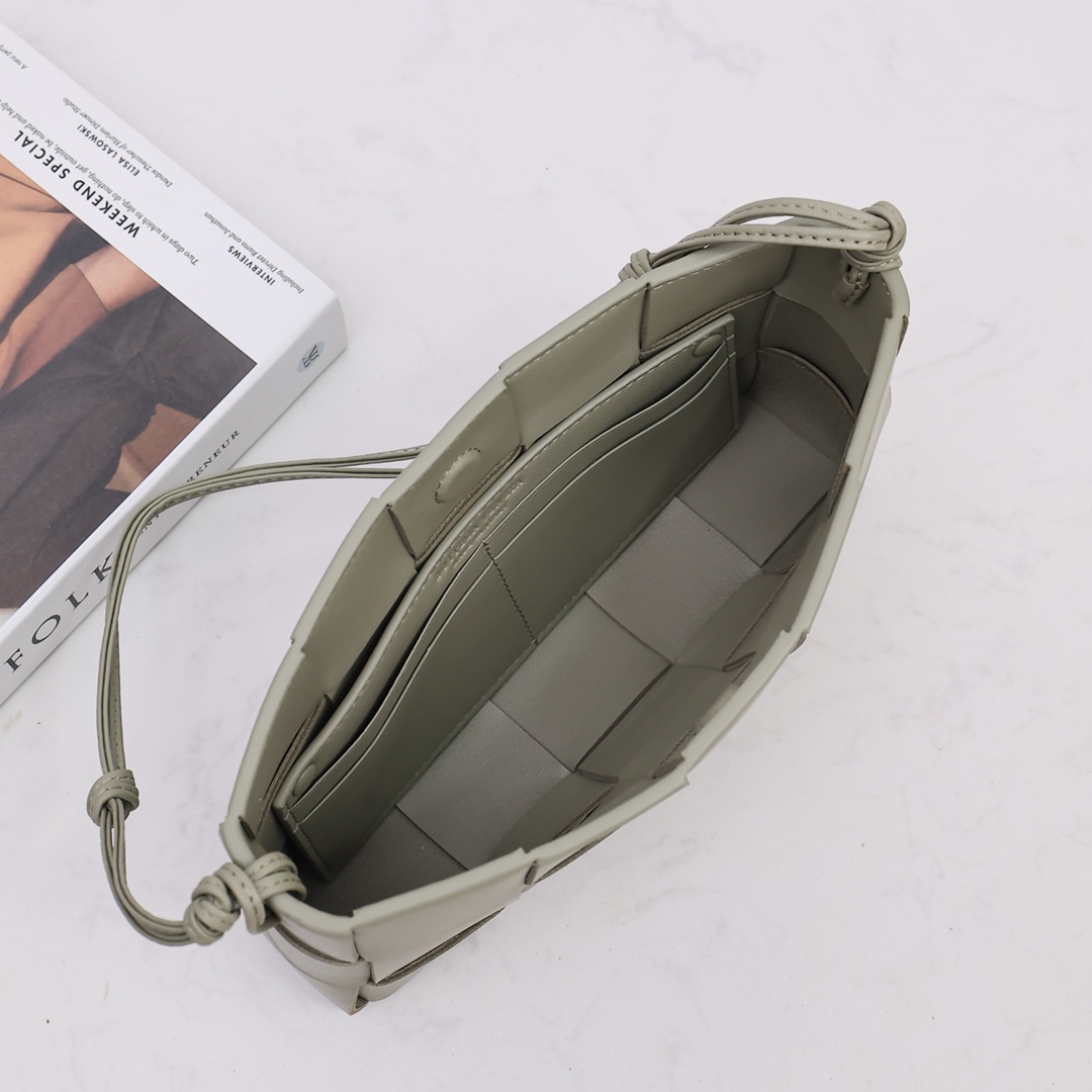 Bottega Veneta Cassette Pouch On Strap - DopestKickz