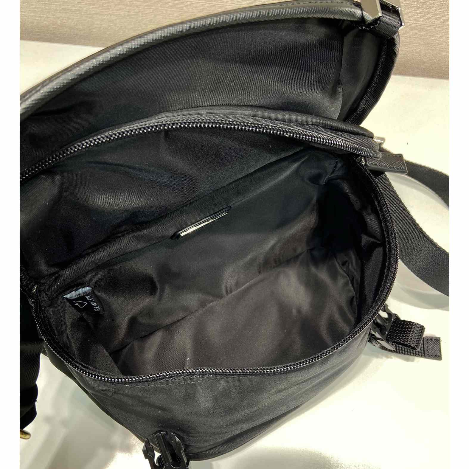 Prada Re-Nylon And Saffiano Leather Shoulder Bag - DopestKickz