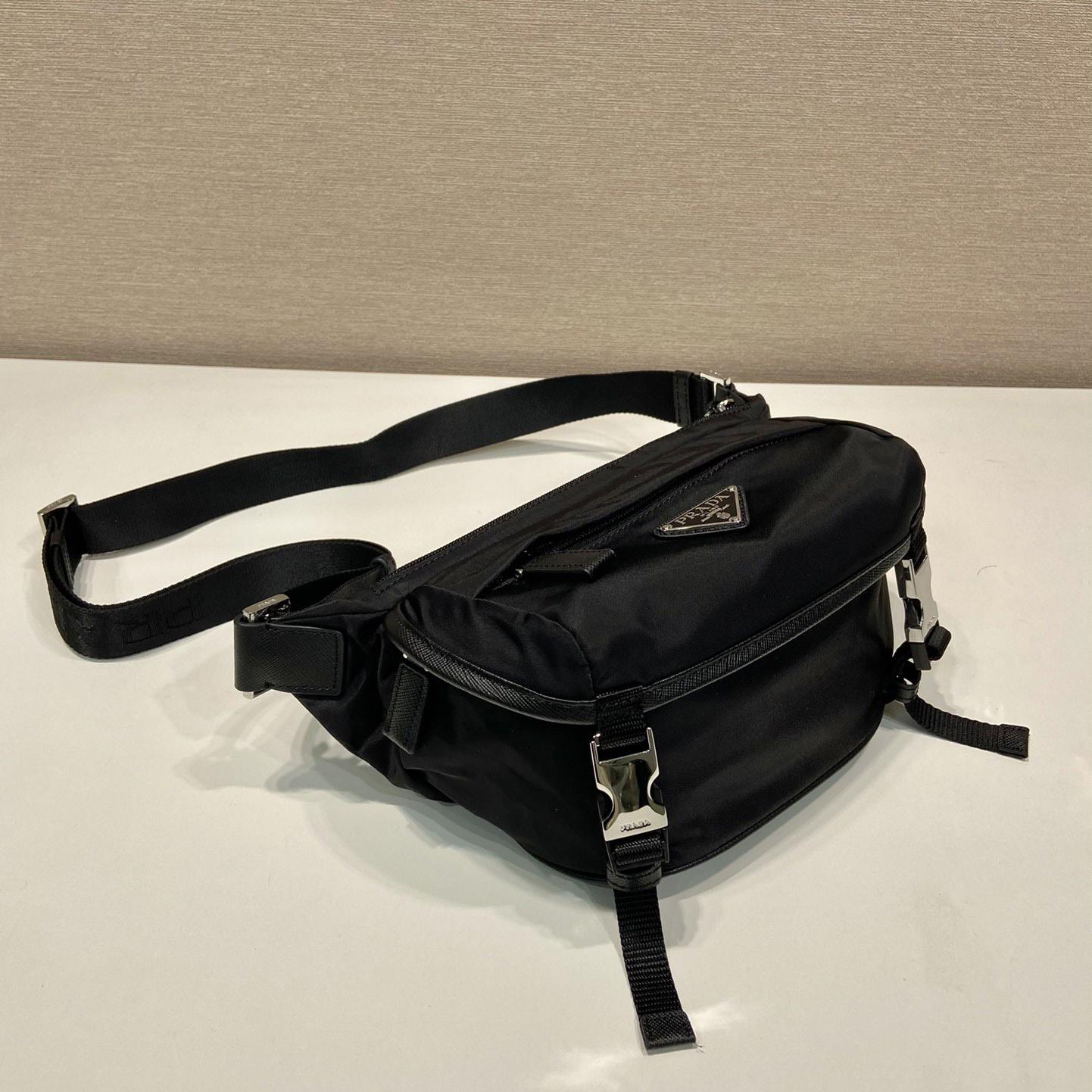 Prada Re-Nylon And Saffiano Leather Shoulder Bag - DopestKickz