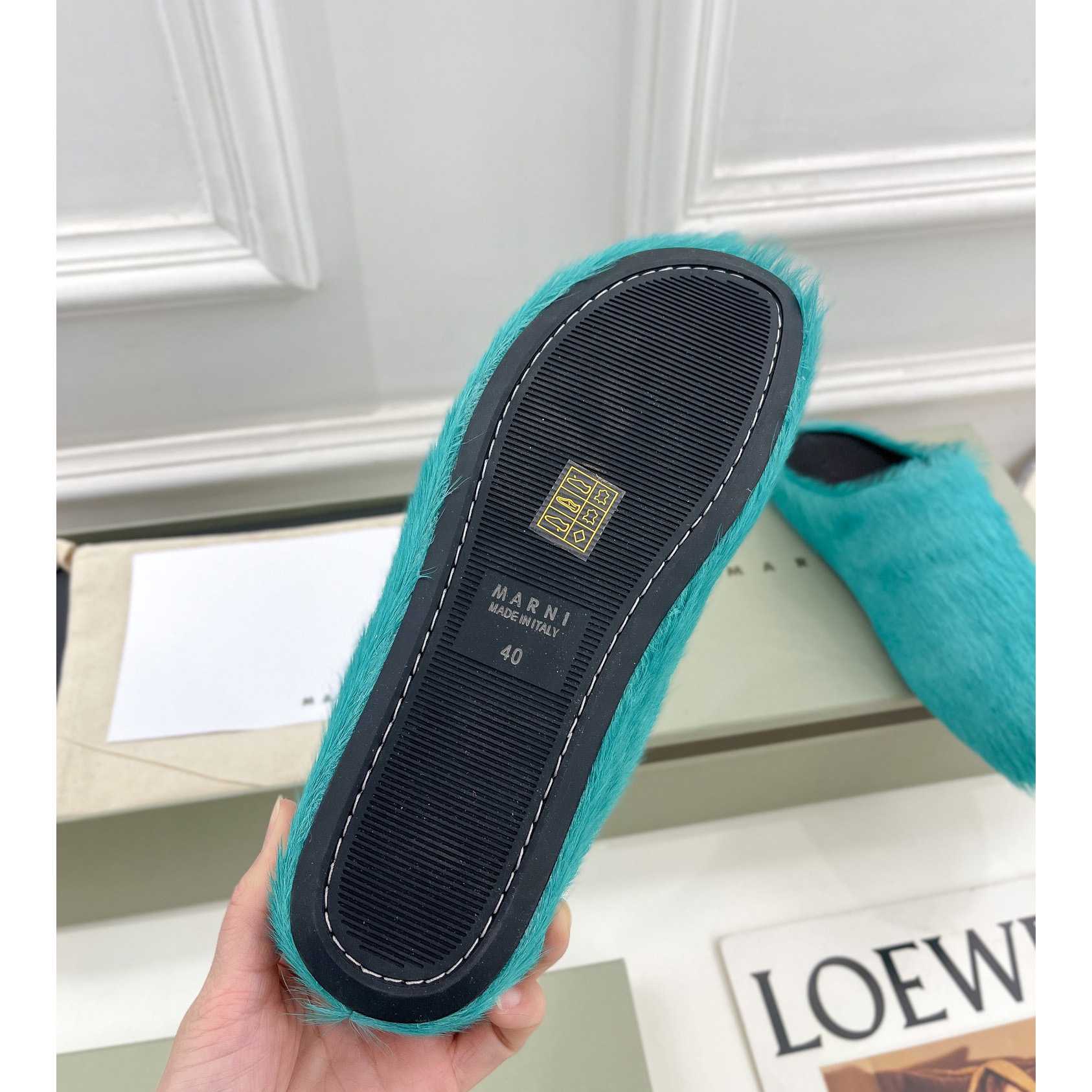 Marni Fussbett Slip-On Flat Mules - DopestKickz