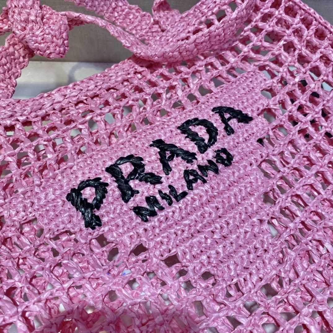 Prada Crochet Tote Bag - DopestKickz
