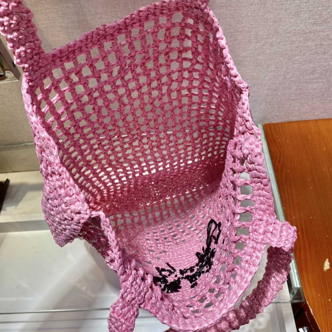 Prada Crochet Tote Bag - DopestKickz