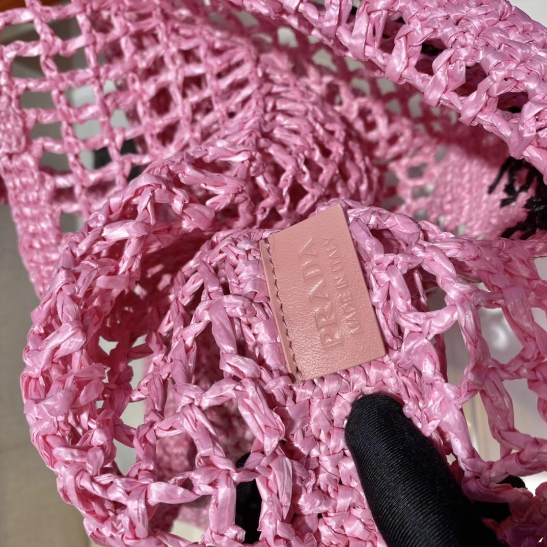 Prada Crochet Tote Bag - DopestKickz
