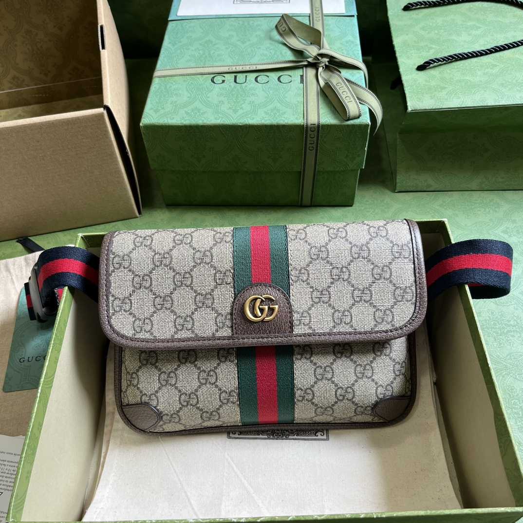 Gucci Ophidia GG Small Belt Bag - DopestKickz