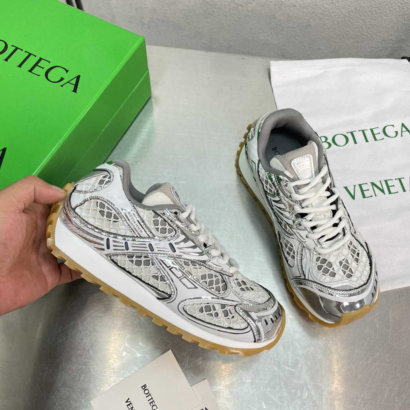 Bottega Veneta Orbit Sneaker - DopestKickz