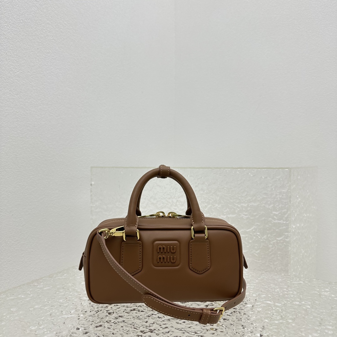 Miu Miu Arcadie Leather Bag - DopestKickz