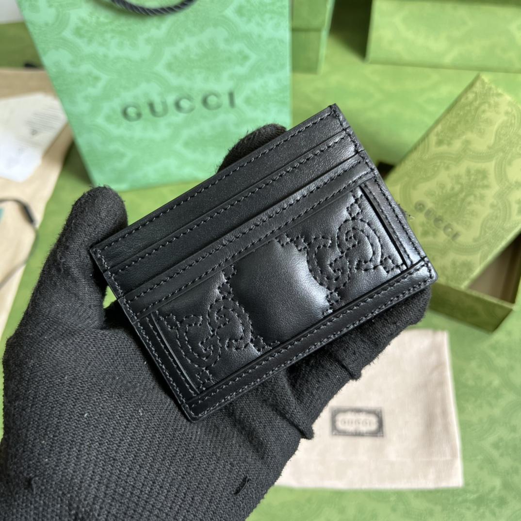 Gucci GG Matelasse Card Case - DopestKickz