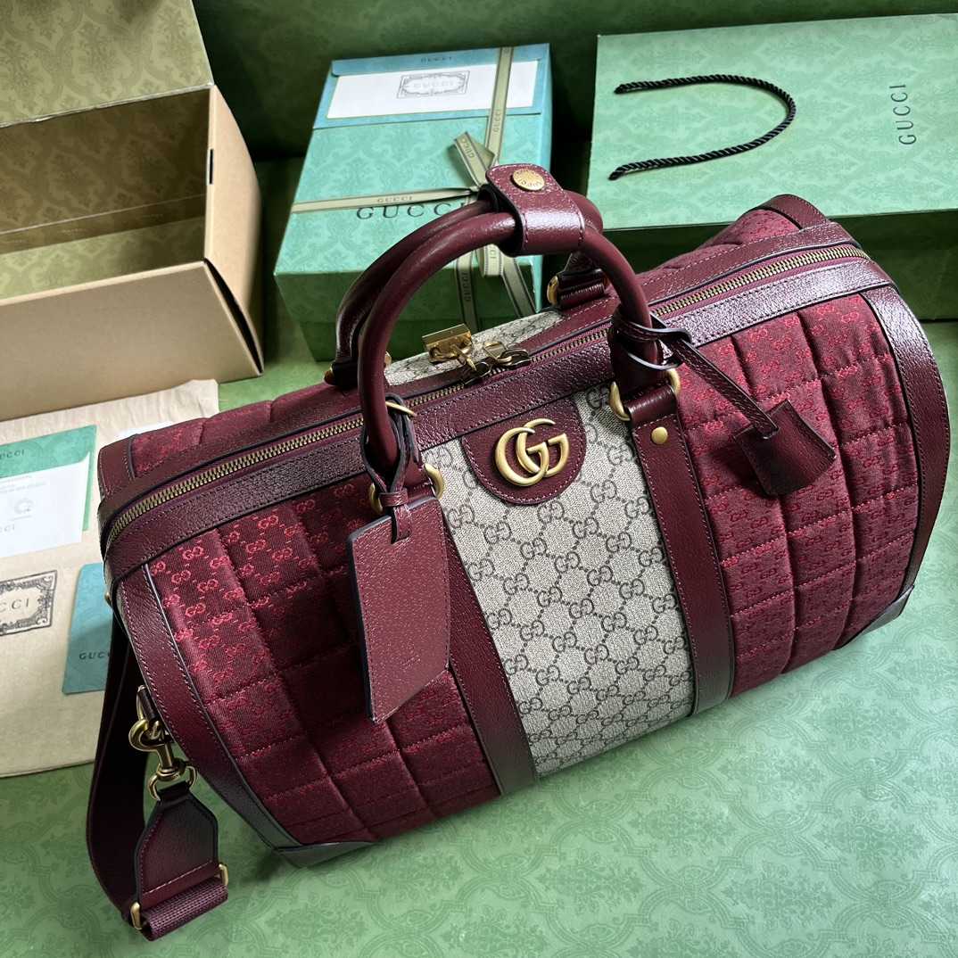 Gucci Mini GG Canvas Small Duffle Bag (44x 28.5x 24.5cm) - DopestKickz
