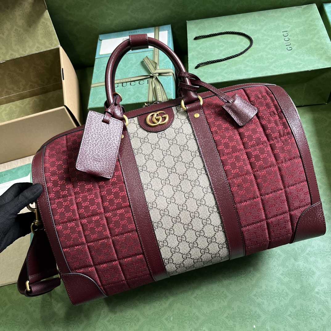 Gucci Mini GG Canvas Small Duffle Bag (44x 28.5x 24.5cm) - DopestKickz