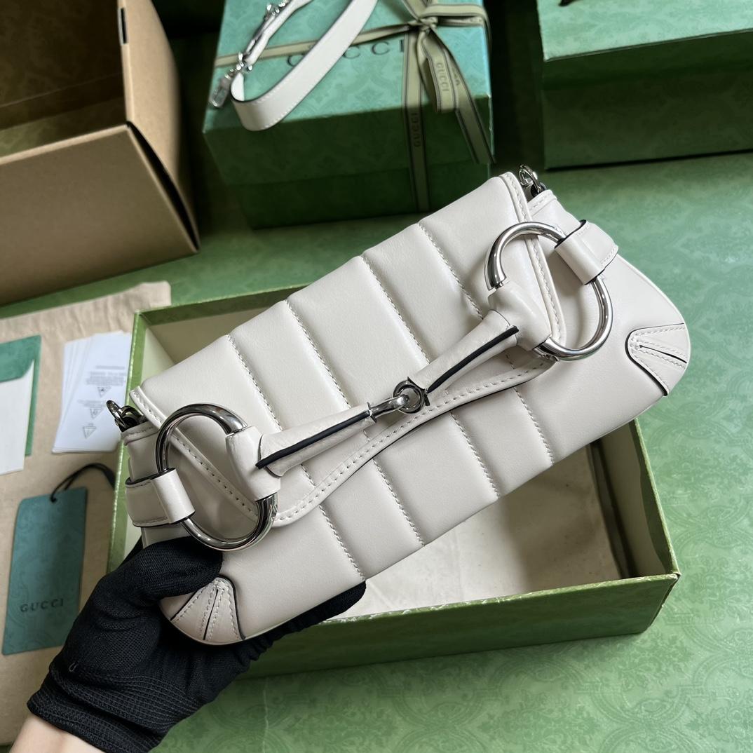 Gucci Horsebit Chain Small Shoulder Bag (27x 11.5x 5cm) - DopestKickz