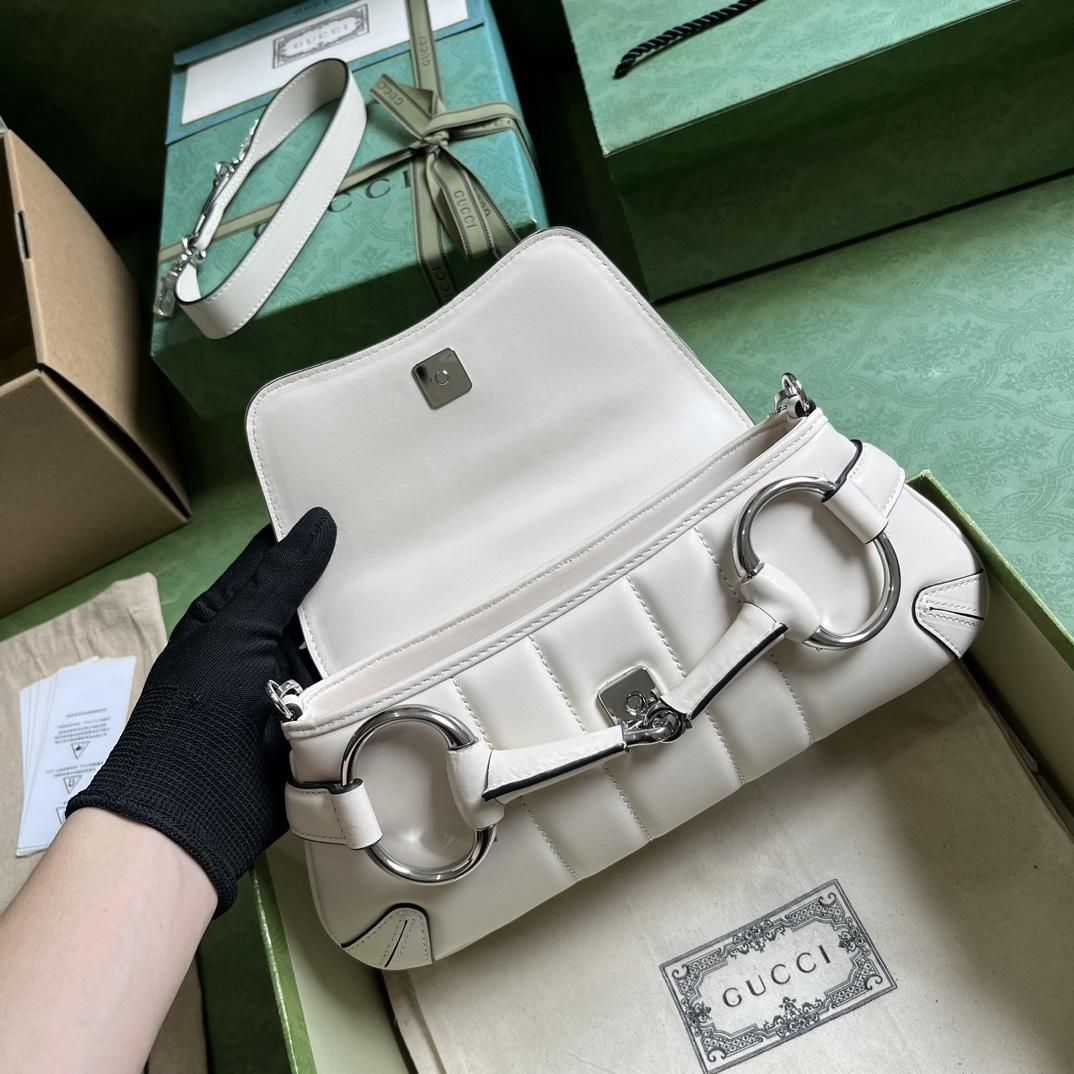 Gucci Horsebit Chain Small Shoulder Bag (27x 11.5x 5cm) - DopestKickz