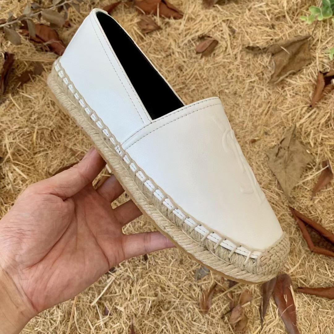 Saint Laurent Cassandre Espadrilles In Lambskin - DopestKickz