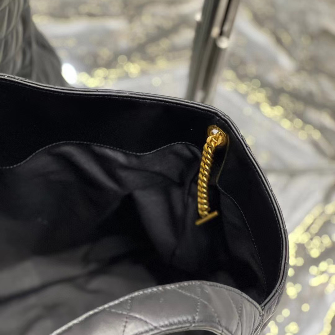 Saint Laurent Icare Extra large Embellished Quilted Leather Tote (58-34-8cm) - DopestKickz