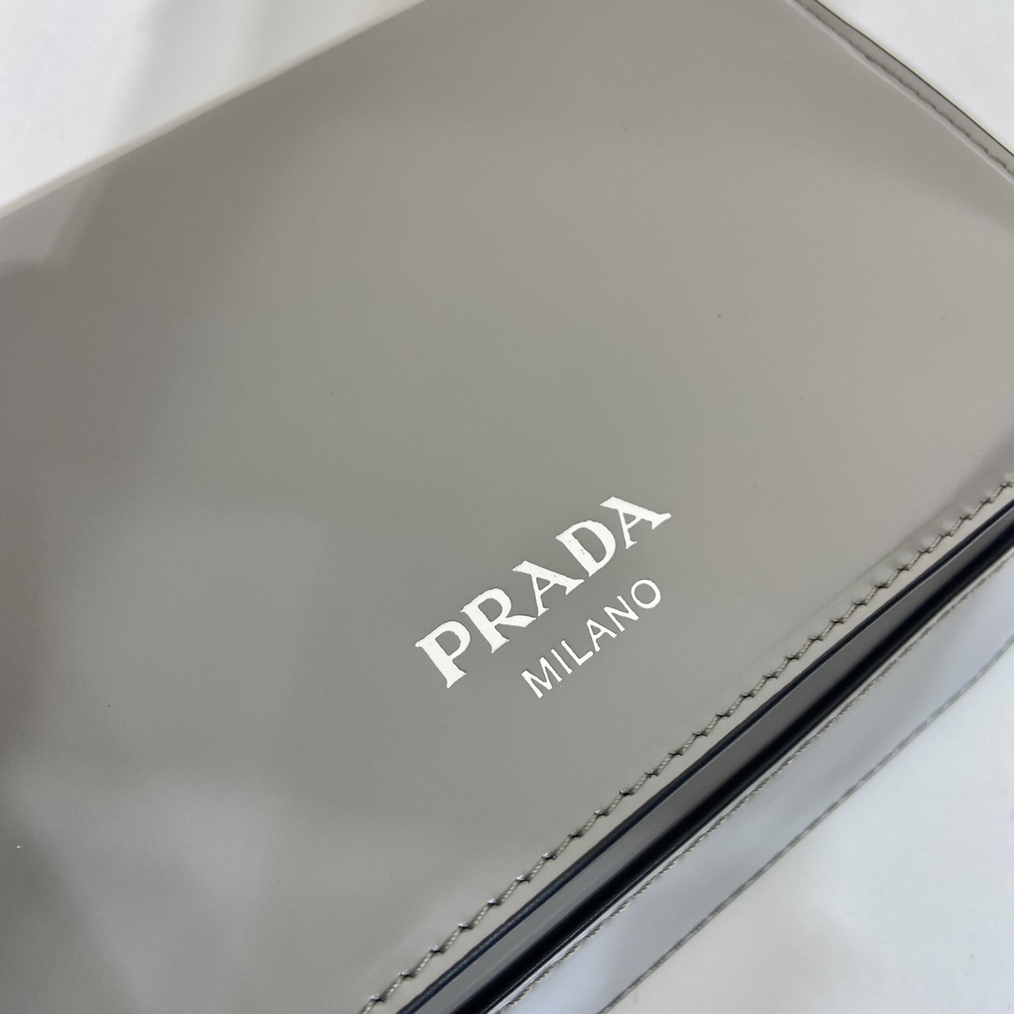 Prada Brushed Leather Mini-bag With Shoulder Strap - DopestKickz