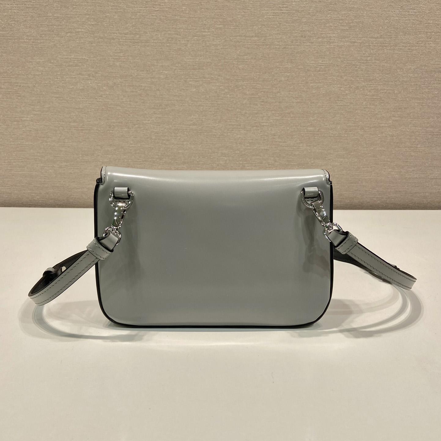 Prada Brushed Leather Mini-bag With Shoulder Strap - DopestKickz